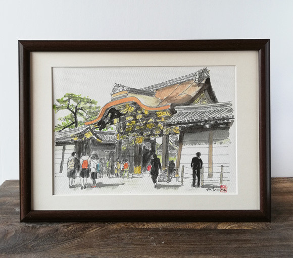 水彩スケッチ（四国） – 日本画家 棚町宜弘