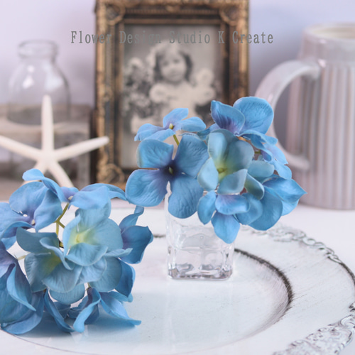 1400円 本物花 ブルーあじさい 髪飾り 卒業 入学 ブライダル 楽天市場】【14日〜マラソンP5】 髪飾り あじさい | 成人式 花