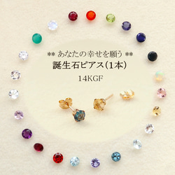 選べる 誕生石 Dainty スタッズ ピアス ☆GOLD☆ 選べる 誕生石 Dainty スタッズ ピアス ☆GOLD☆
