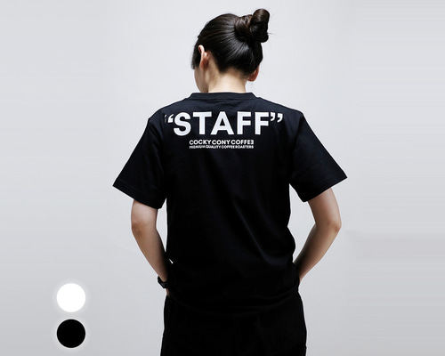 2色展開 Tシャツ COCKY CONNY COFFEE STAFF Tシャツ FLUKE 通販
