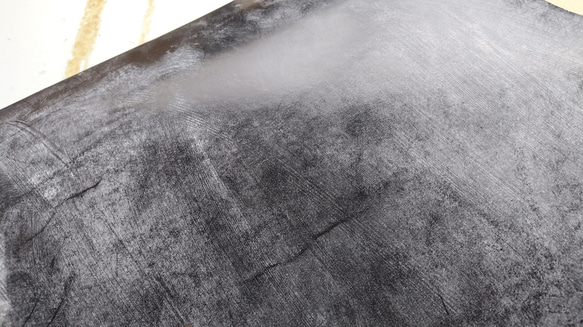 BRIDLE　LEATHER　黒　A4サイズ　厚さ1.4ｍｍ程度 2枚目の画像