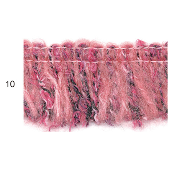 【フランス製】ウールフリンジリボン bel-619 （1ｍ）カラー選択 4枚目の画像