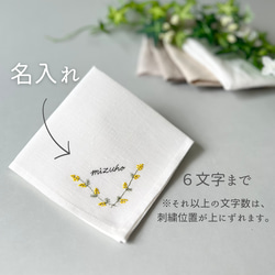 ご案内｜イニシャルと名入れについて 2枚目の画像