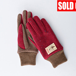 【SOLD OUT】【WOMEN】AVOCAグローブ / RED /レディース 手袋 / タッチパネル対応 1枚目の画像