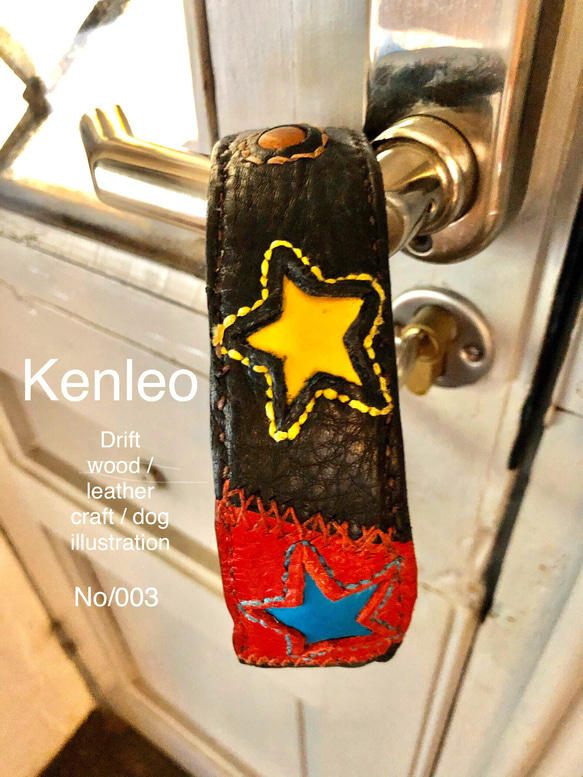 首輪:kenleo starシリーズ/Lサイズ:No003(SPB45L) 6枚目の画像