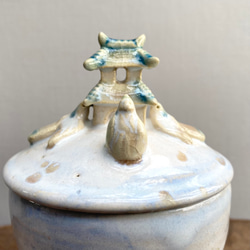 ミニチュア神亭壺シュガーポット 6枚目の画像