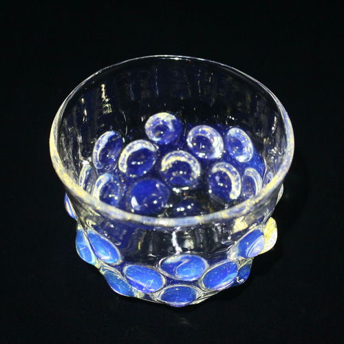 耐熱ガラス 水玉銀河ぐい呑 『日本の夏2025』 おちょこ・ぐい呑み