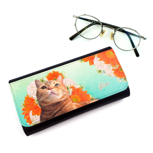 世界にひとつ うちの子 オーダーメイド メガネケース 親ばか 眼鏡入れ