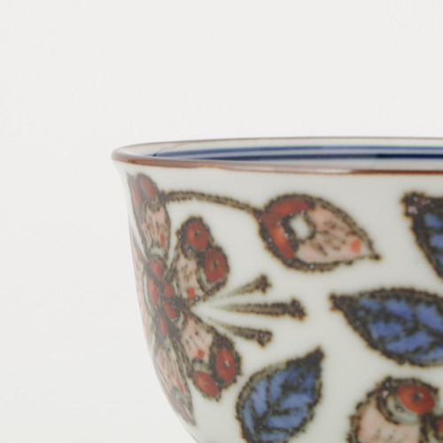 京焼 香山 赤楽汲出碗 5客 10cm 京焼 香山 赤楽汲出碗 5客 10cm