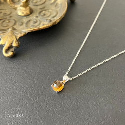 {Citrine}銀項鍊#6糖果 第2張的照片