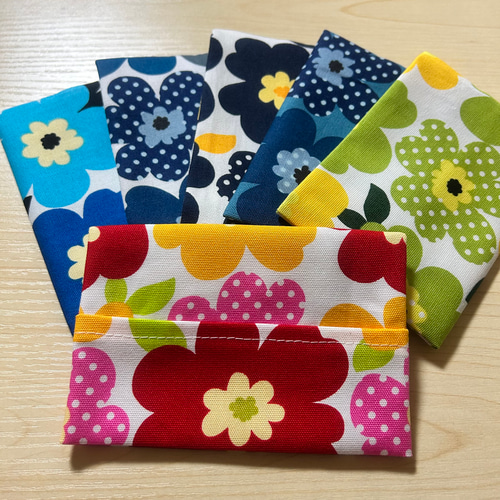 完成品あり ポケット付きが便利な ポケットティッシュケース ポケット