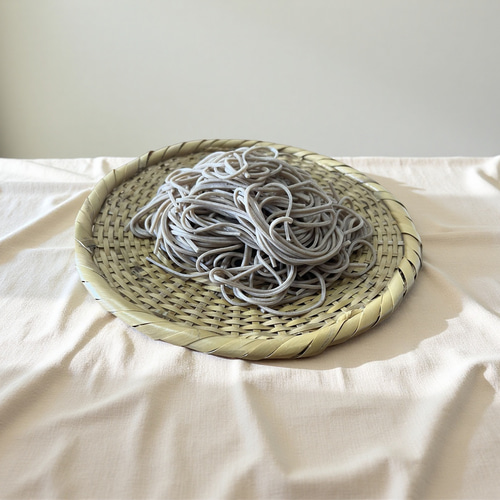 20枚セット 蕎麦ざる 竹ざる 蕎麦皿 手作りそばざる 白竹 直径約