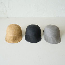 Morinogakko Straw Cap 登山帽（自然米色）草帽 第16張的照片