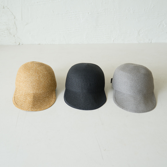 Morinogakko Straw Cap 登山帽（自然米色）草帽 第16張的照片