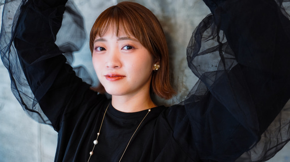 棉珍珠長項鍊 第5張的照片