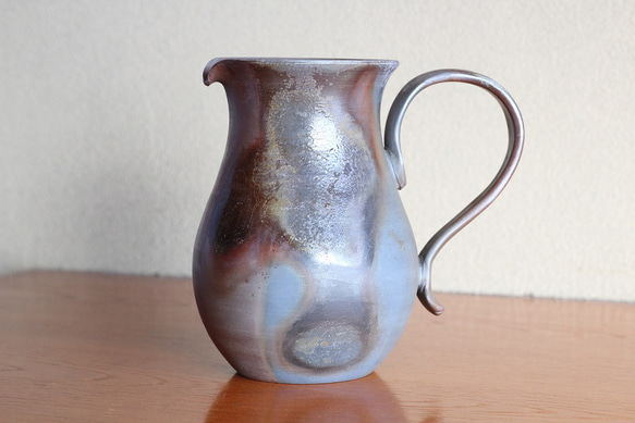 備前焼　水差し　ピッチャー 備前焼のピッチャー、水差、花瓶（渋め） その他キッチン小物 備前焼