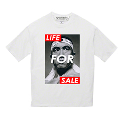 LIFE FOR SALE　REDBOX　三島由紀夫　ホワイトTシャツ【 インクジェット 】 3枚目の画像