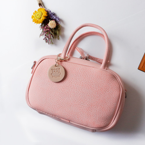 持ち歩ける小さな箱型鞄・2wayハンドバッグショルダーバッグ斜め掛け