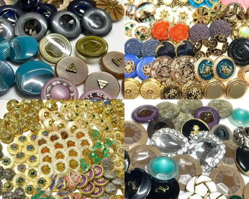 アンティーク風ボタン箱＊オフホワイト オーダーページ＊ アンティーク風ボタン箱＊オフホワイト オーダーページ＊