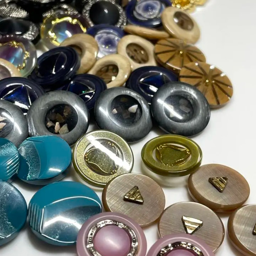 ボタン【福袋】アンティークボタン ヴィンテージボタン