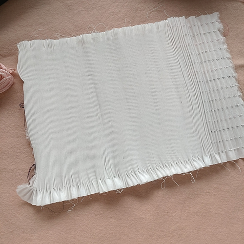 スモッキング刺繍用プリーツ布 生地 maison koneko 通販 9603240