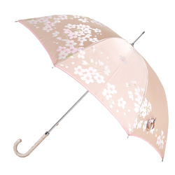 【晴雨兼用傘】絵おり 桜(さくら) ピンク 4枚目の画像