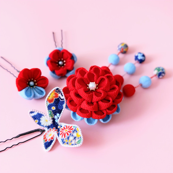 Y様オーダー　七五三髪飾り Y様オーダー 七五三髪飾り