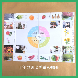 一年の月と季節の紹介★モンテッソーリの文化教育 1枚目の画像