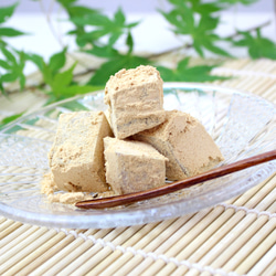＜グルテンフリー＞蓮根と豆乳で作ったひんやり和菓子「はすっ娘」2種×3個の６個セット 2枚目の画像