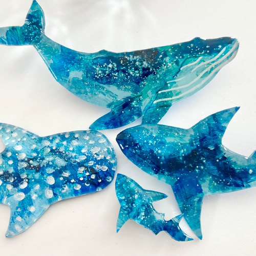 唄う鯨 ザトウクジラのブローチ【2020 新作】☆受注製作