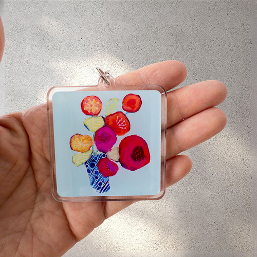 その花びらにくちづけを　アクリルキーホルダー その花びらにくちづけを あなたを好きな幸せ◇アクリル