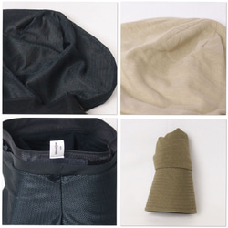ピッコロオクトハット・スムース/フリーサイズ 3カラー UV対策帽子 8枚目の画像