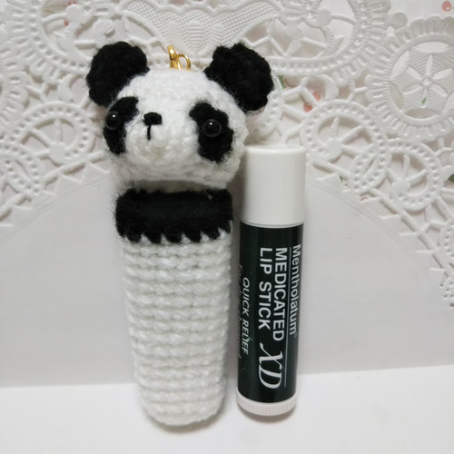 あみぐるみ リップケース パンダ その他ケース mikan-ya 通販 9617768