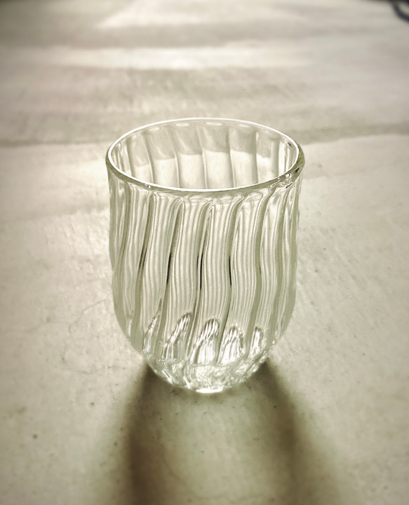 「經典竹子」竹子小徑條紋多功能玻璃 第4張的照片