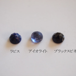 [可選擇寶石] 單石耳環 第6張的照片
