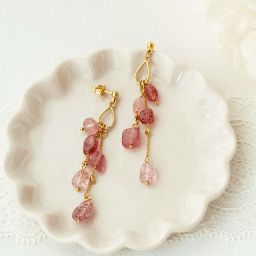 おうち時間応援！アクセサリー作成キット】天然石のブレスレットキット