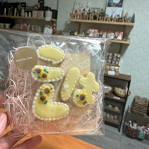 お誕生日に！ひらがなアイシングクッキー クッキー KUMIChaka 通販