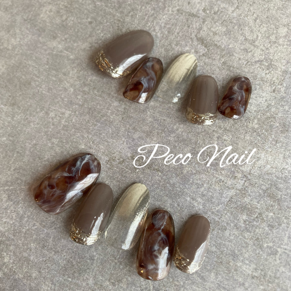 モカ ネイルチップ 2025年秋トレンド】モカのネイルデザイン集｜人気順