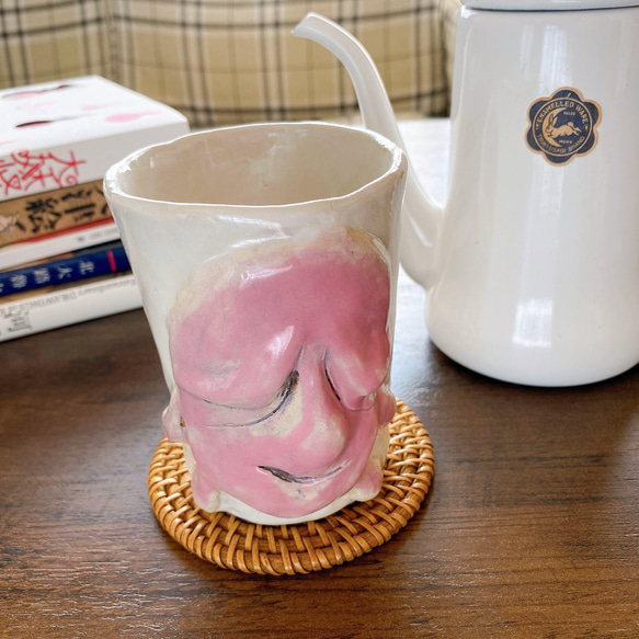 ガラダ堂 妖怪 尻目 湯呑み フリーカップ 尻目の湯呑み 妖怪陶器 魑魅魍魎の匣セット | ガラダ堂 garadadou