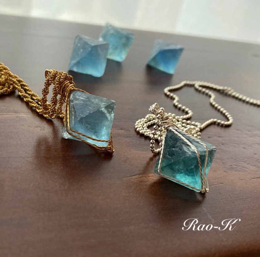 ✨フローライトのペンダントトップ