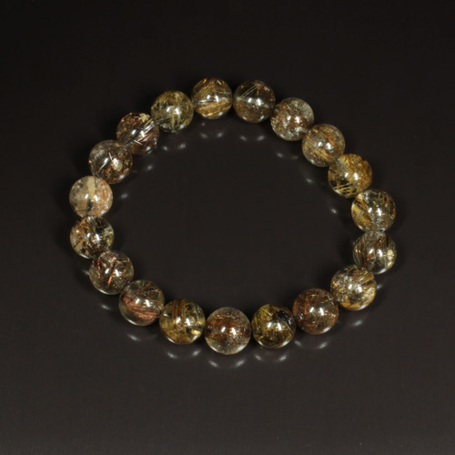 珍しいカラー!!】一点物 10ミリ タイチンコッパールチルブレスレット