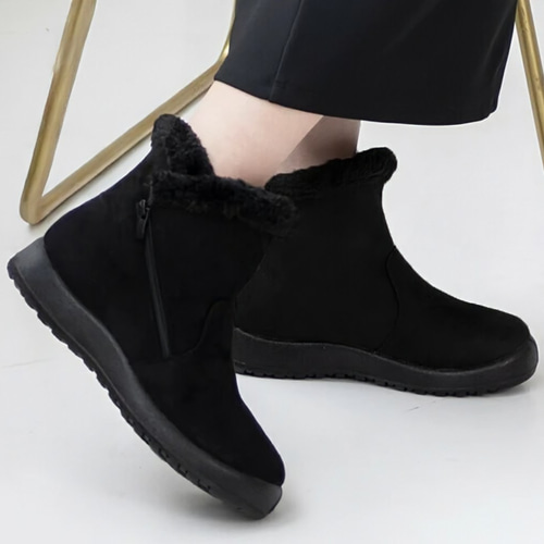 毛布のように暖かい♪♪サイドジップで脱ぎ履き楽ちん ぽっかぽか