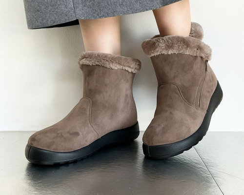 毛布のように暖かい♪♪サイドジップで脱ぎ履き楽ちん ぽっかぽか