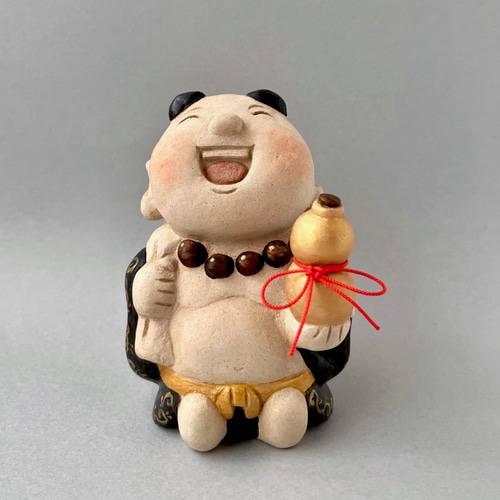 受注制作】七福神の布袋様 大サイズ 縁起物 その他置物 ことほぎ 受注制作】七福神の布袋様 大サイズ 縁起物 その他置物 ことほぎ