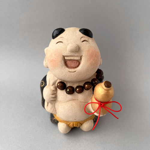 受注制作】七福神がツイてるセット 大サイズ 縁起物 その他置物