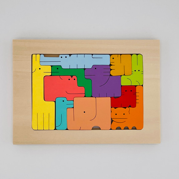 木製ジグソーパズル 大人用パズル　アニマル Amazon.com: Jozutoyz Wooden Puzzle for Adults, 248 Piece