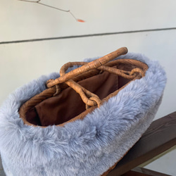【秋冬】野葡萄籃子包，手工，柳編，標準，有內布 第4張的照片