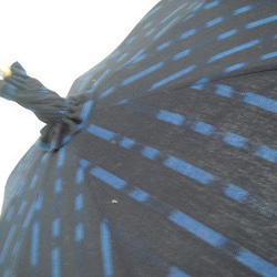 久留米絣の日傘　「流星雨」 6枚目の画像