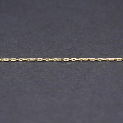 免運費 [50M 捲軸纏繞] 寬度約 0.7mm / 線徑約 0.5mm 金黃銅鏈 NF / UCG51 第3張的照片