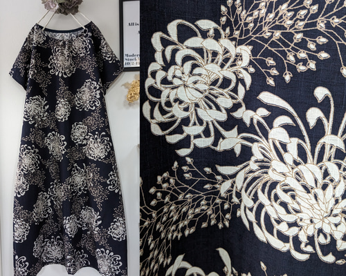 YUWA LIVE LIFE COLLECTION 花柄ワンピース　半袖　可愛い You Color 花柄ワンピース 長袖 半袖 春 秋 ワンピース ロング